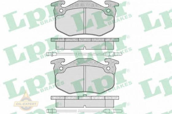 Lpr Колодки тормозные дисковые LPR 05P201 - Картинка 1