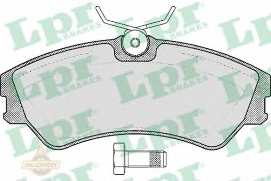Lpr Колодки тормозные дисковые LPR 05P439 - Картинка 1