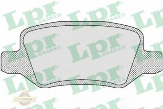 Lpr Колодки тормозные дисковые LPR 05P850 - Картинка 1