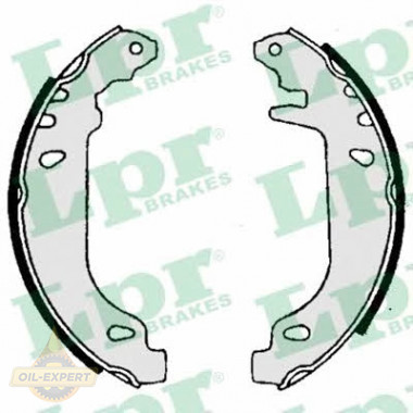 Lpr Колодки тормозные барабанные LPR 06020 - Картинка 1