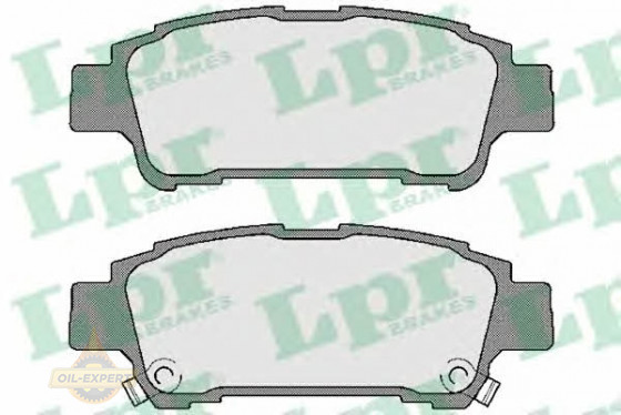 Lpr Колодки тормозные дисковые LPR 05P996 - Картинка 1