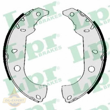 Lpr Колодки тормозные барабанные LPR 04860 - Картинка 1
