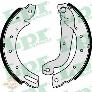 Lpr Колодки тормозные барабанные LPR 07640 - Картинка 1