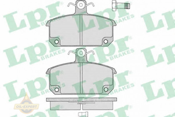 Lpr Колодки тормозные дисковые LPR 05P196 - Картинка 1