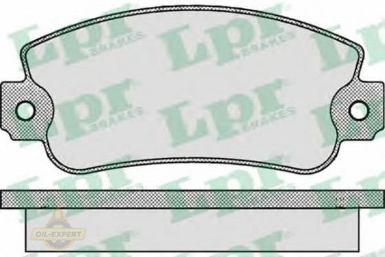 Lpr Колодки тормозные дисковые LPR 05P006 - Картинка 1