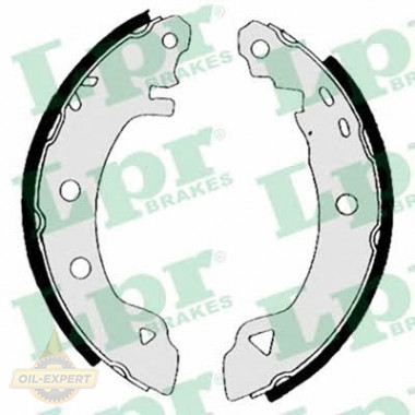 Lpr Колодки тормозные барабанные LPR 04990 - Картинка 1