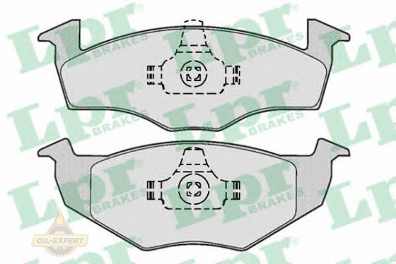 Lpr Колодки тормозные дисковые LPR 05P667 - Картинка 1