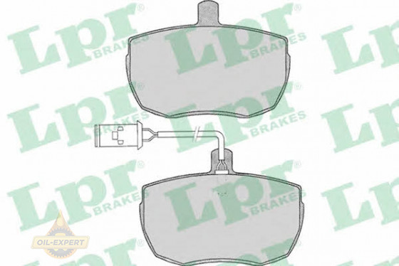 Lpr Колодки тормозные дисковые LPR 05P014 - Картинка 1