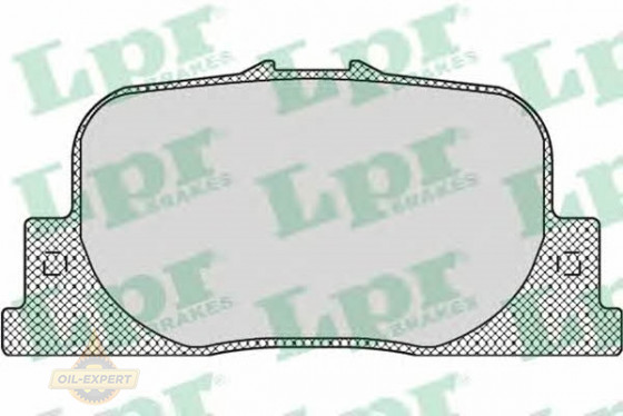 Lpr Колодки тормозные дисковые LPR 05P1112 - Картинка 1
