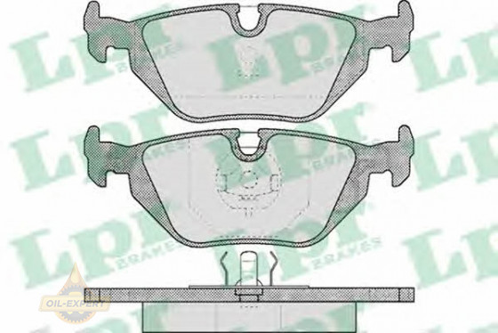 Lpr Колодки тормозные дисковые LPR 05P463 - Картинка 1