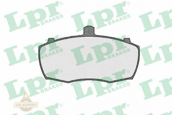 Lpr Колодки тормозные дисковые LPR 05P261 - Картинка 1