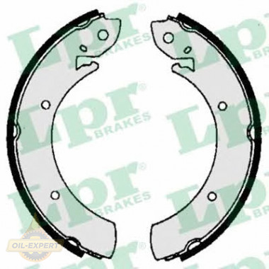 Lpr Колодки тормозные барабанные LPR 06070 - Картинка 1