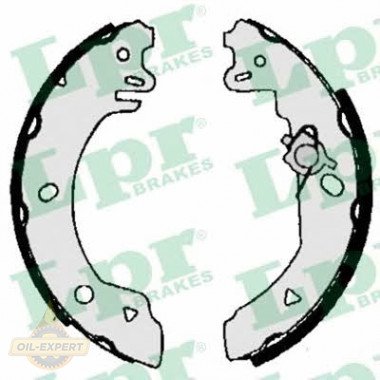 Lpr Колодки тормозные барабанные LPR 05770 - Картинка 1