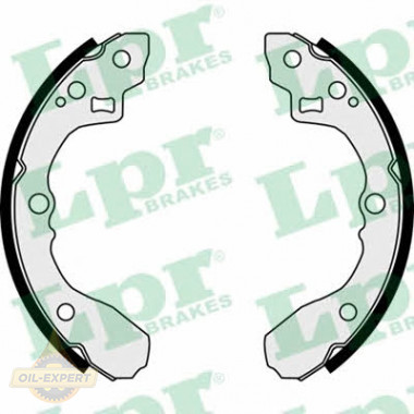 Lpr Колодки тормозные барабанные LPR 08060 - Картинка 1