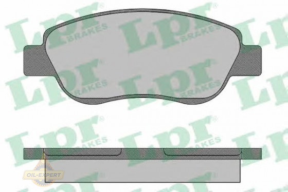 Lpr Колодки тормозные дисковые LPR 05P1491 - Картинка 1