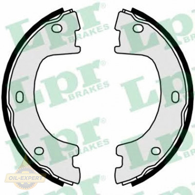 Lpr Колодки тормозные барабанные LPR 01056 - Картинка 1