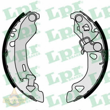 Lpr Колодки тормозные барабанные LPR 07080 - Картинка 1