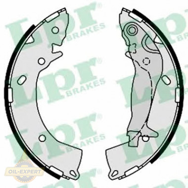 Lpr Колодки тормозные барабанные LPR 08670 - Картинка 1