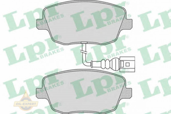 Lpr Колодки тормозные дисковые LPR 05P973 - Картинка 1