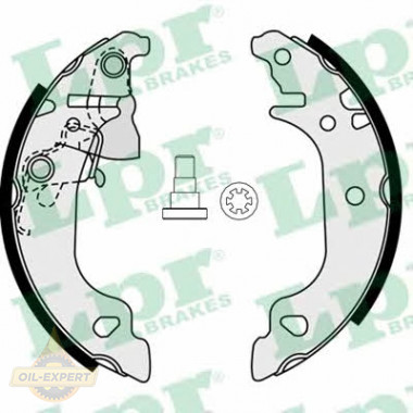 Lpr Колодки тормозные барабанные LPR 07920 - Картинка 1