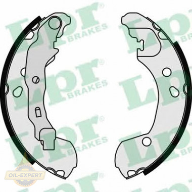 Lpr Колодки тормозные барабанные LPR 08180 - Картинка 1