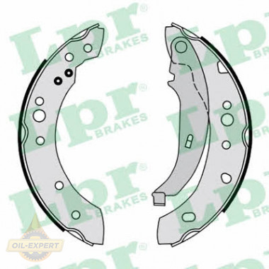 Lpr Колодки гальмівні барабанні LPR 01161 - Заображення 1
