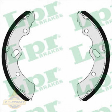 Lpr Колодки тормозные барабанные LPR 01105 - Картинка 1