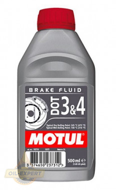 Motul Тормозная жидкость MOTUL DOT 3 & 4 BRAKE FLUID - Картинка 2