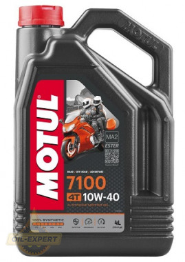 Motul Моторное масло MOTUL 7100 4T 10W-40 - Картинка 2