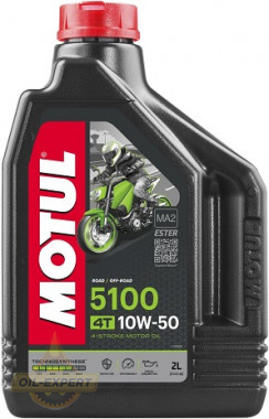 Motul Моторное масло MOTUL 5100 4T 10W-50 - Картинка 2