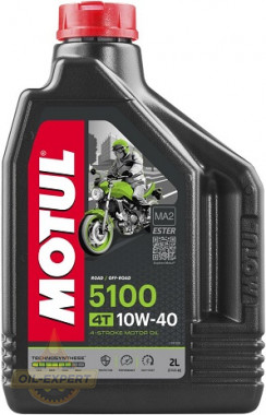 Motul Моторна мото олива MOTUL 5100 4T 10W-40 - Заображення 2