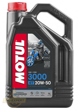 Motul Моторное масло MOTUL 3000 4T 20W-50 - Картинка 2