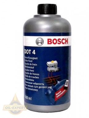 Bosch Гальмівна рідина BOSCH Brake Fluid DOT-4 - Заображення 1