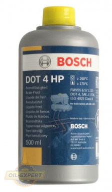 Bosch Гальмівна рідина BOSCH Brake Fluid DOT-4 HP - Заображення 1