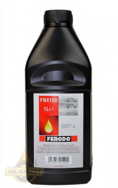 Ferodo Гальмівна рідина FERODO DOT 4 FBX100 - Заображення 1