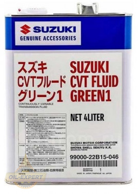 Suzuki Трансмиссионное масло SUZUKI CVT Fluid Green1 9900022B15046 - Картинка 1
