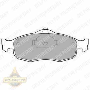 Delphi Колодки дискові гальмівні DELPHI LP782 - Заображення 1