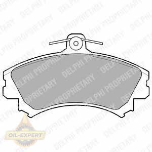 Delphi Колодки дискові гальмівні DELPHI LP993 - Заображення 1