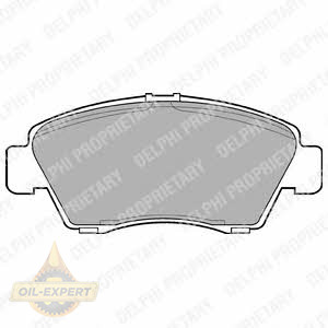 Delphi Колодки дискові гальмівні DELPHI LP809 - Заображення 1