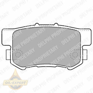 Delphi Колодки дискові гальмові DELPHI LP1507 - Заображення 1
