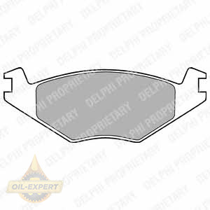Delphi Колодки тормозные дисковые DELPHI LP505 - Картинка 1