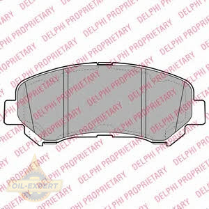 Delphi Колодки тормозные дисковые DELPHI LP2031 - Картинка 1