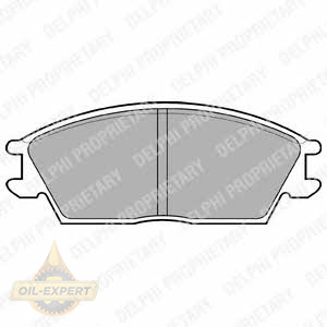 Delphi Колодки дискові гальмові DELPHI LP704 - Заображення 1