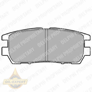 Delphi Колодки тормозные дисковые DELPHI LP954 - Картинка 1
