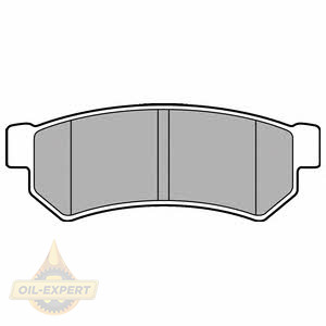 Delphi Колодки тормозные дисковые DELPHI LP2502 - Картинка 1