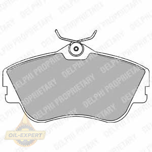 Delphi Колодки тормозные дисковые DELPHI LP918 - Картинка 1