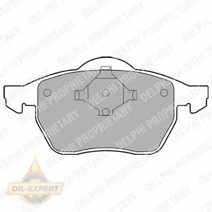Delphi Колодки дискові гальмівні DELPHI LP978 - Заображення 1