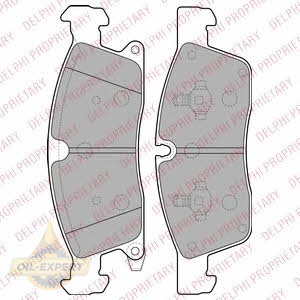 Delphi Колодки тормозные дисковые DELPHI LP2275 - Картинка 1
