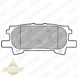 Delphi Колодки тормозные дисковые DELPHI LP1820 - Картинка 1