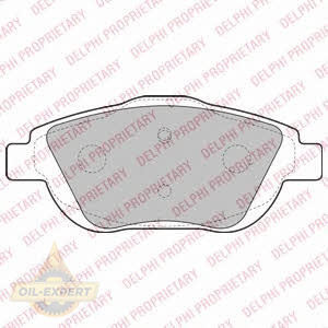 Delphi Колодки тормозные дисковые DELPHI LP2164 - Картинка 1